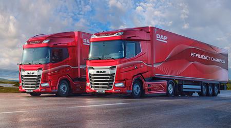 DAFs mest drivstoffeffektive lastebiler vil bli merket som "Efficiency Champion