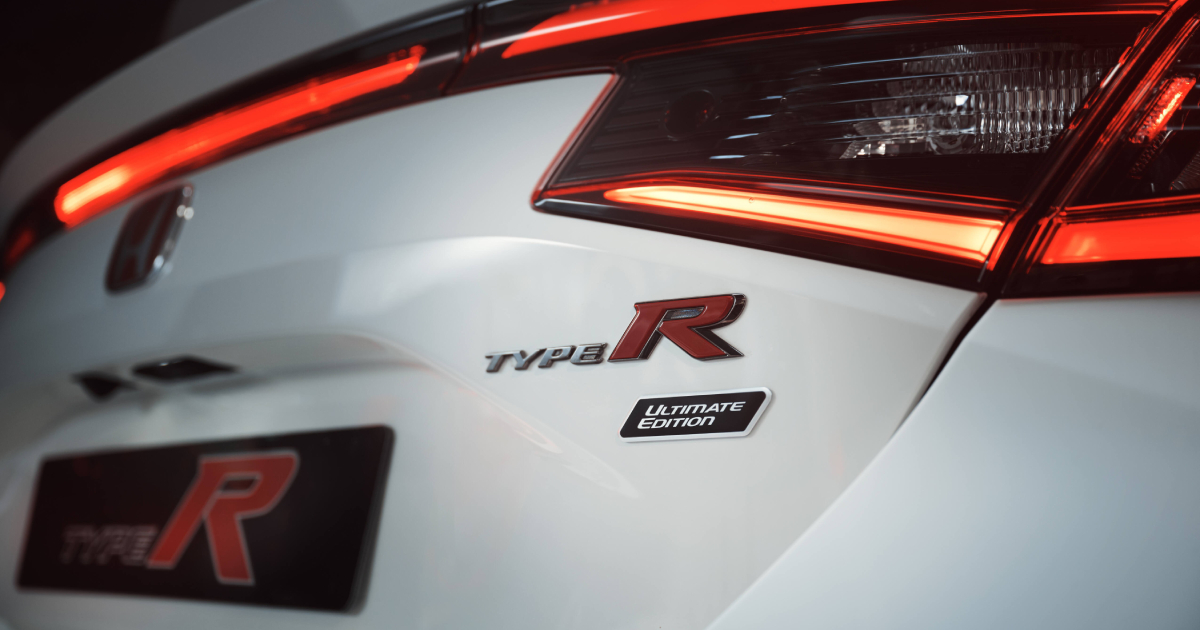 Honda Civic Type R Ultimate Edition interiør med karbonfiber-elementer Honda Civic Type R Ultimate Edition interiør med karbonfiber-elementer